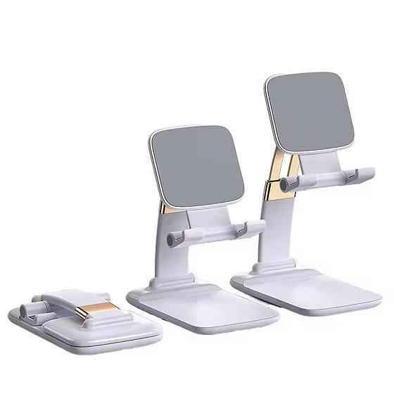 Підставка-тримач настільна під телефон JK009, складна, біла Кам'янець-Подільський