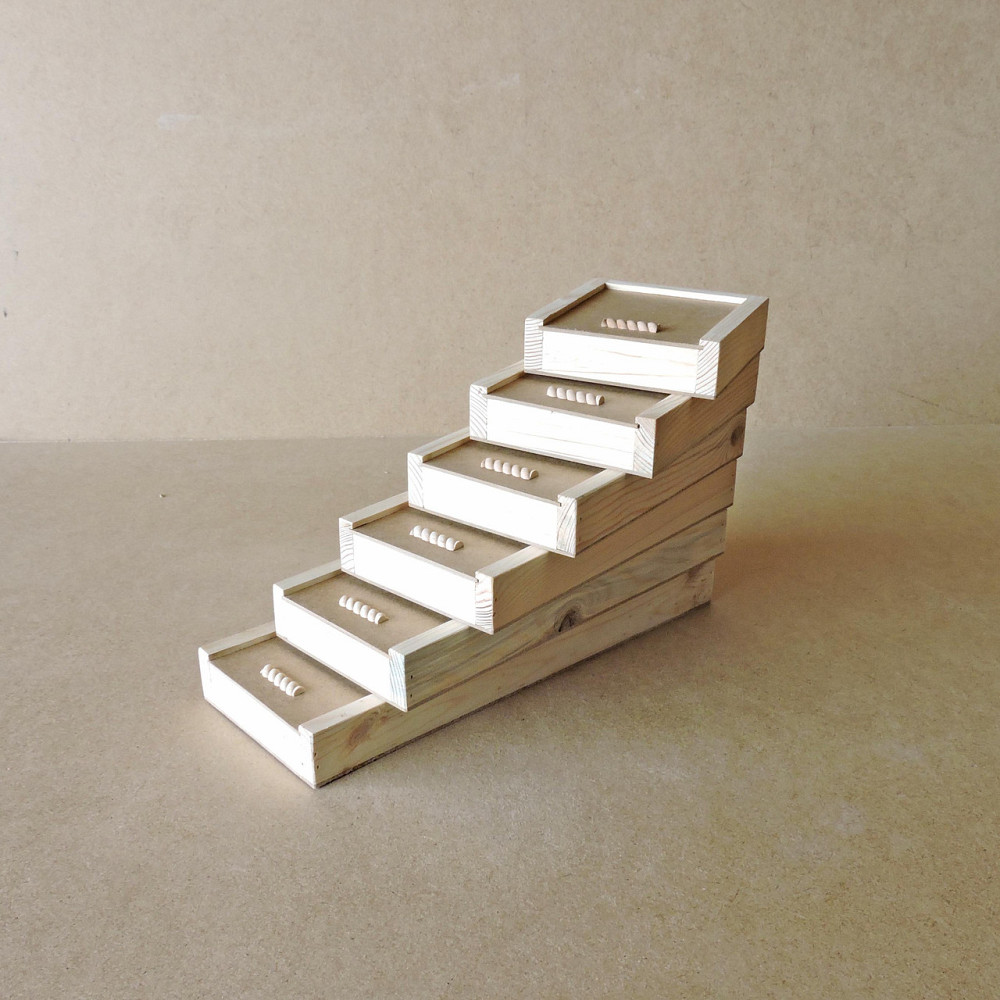 Пенал дерев'яний "Конвалія" 15х40х4см Миколаїв - фото 5