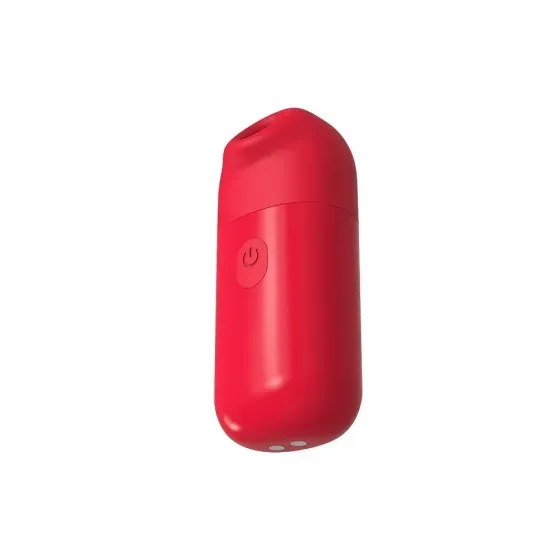 Мини вибратор Chisa 69 ECSTASY Marker Pen с вакуумной стимуляцией клитора, красный Sex Aura Киев