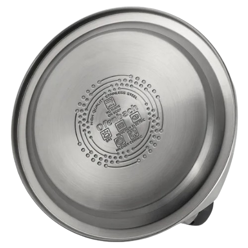 Чайник 3,2л нержавіюча сталь зі свистком з ручкою "soft-touch" 100307 Ofenbach Житомир - фото 3