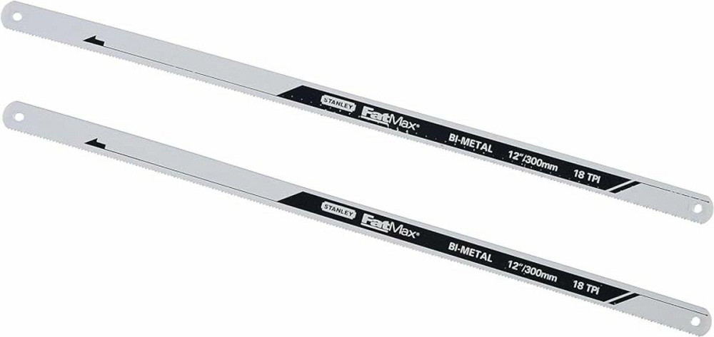 Полотно для ножівки для металу STANLEY "FatMax": BI-METAL 18 зуб/1" L = 300 мм 2 шт Одеса - фото 1
