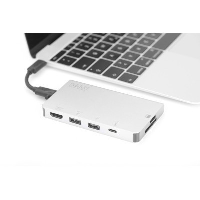 Порт-репликатор Digitus Travel USB-C, 6 Port (DA-70867) Винница - изображение 6