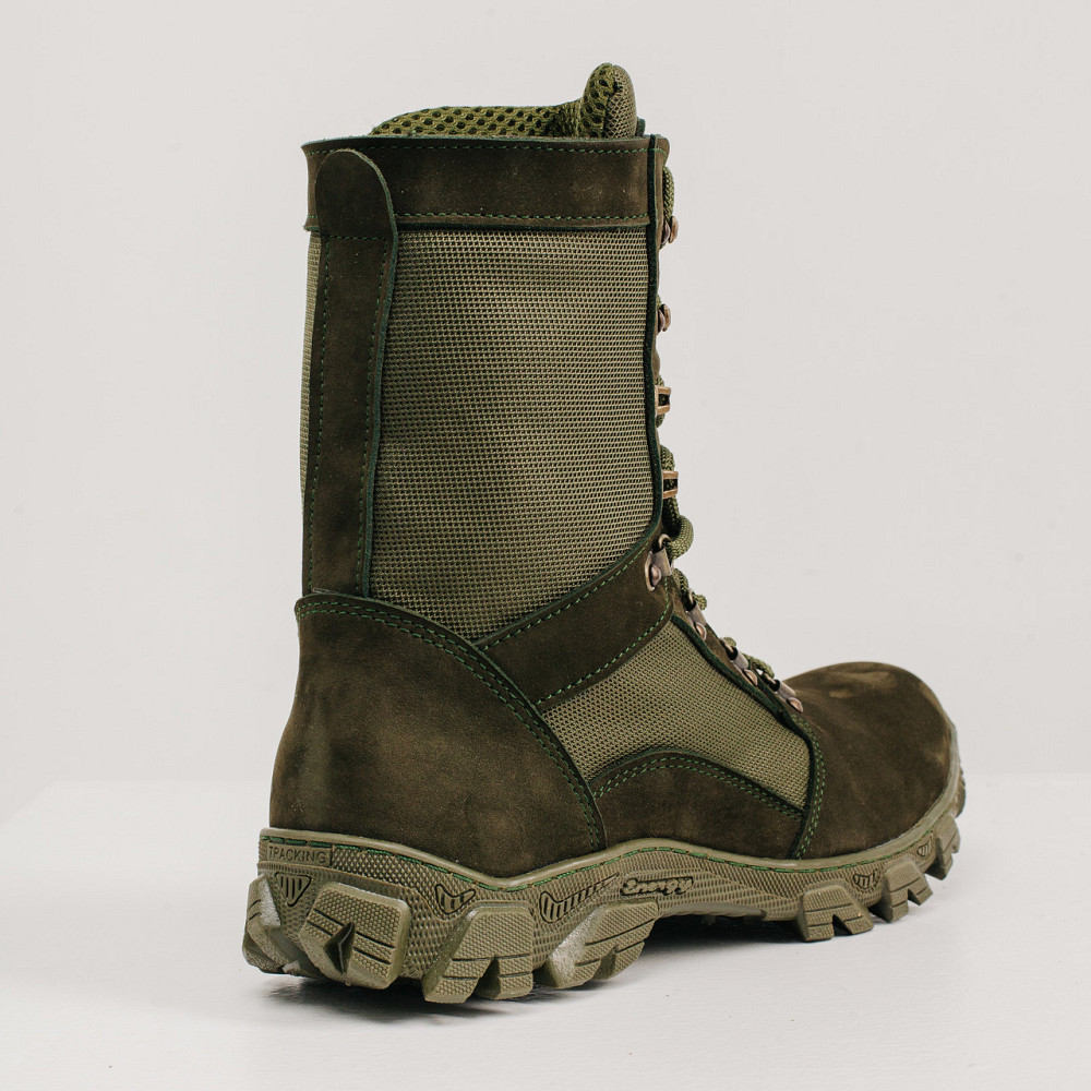 Берцы Зимние  Олива На Флисе  