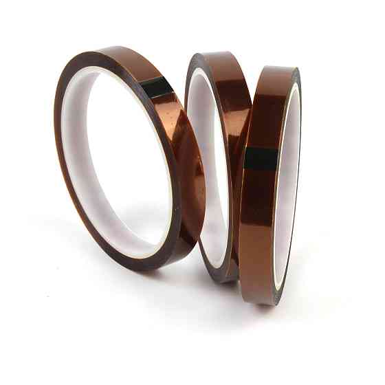 Термостійкий каптоновий скотч 30м x 10мм для електроніки Київ