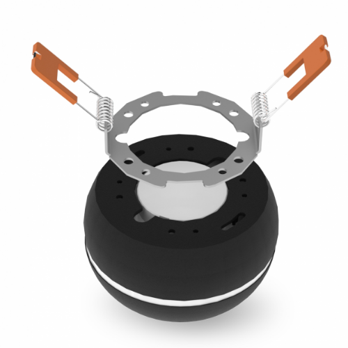 LED Світильник під лампу GX53 універсальний чорний VL-SPF16A-B Videx Житомир - фото 4