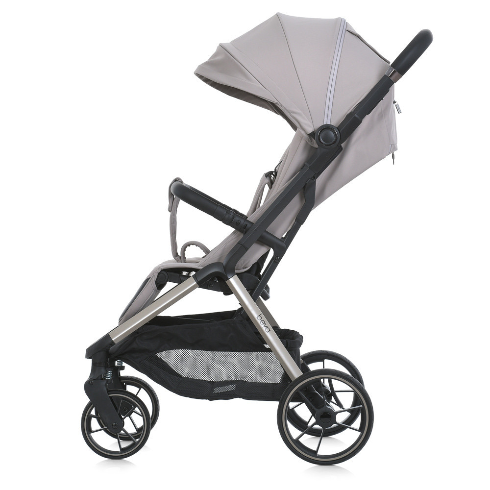 Коляска дитяча El Camino BEYA Cream Beige прогулянкова з чохлом для ніжок у комплекті Бежева (ME 1127-C) Чернигов - изображение 5