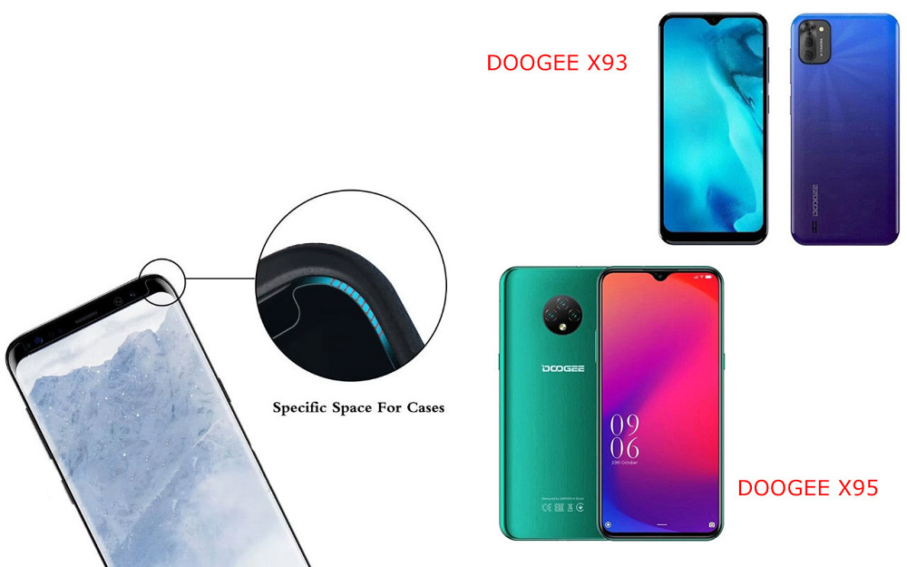Защитное стекло HyperGlass Pro для DOOGEE X93, DOOGEE X95 – максимальная чувствительность и защита Киев - изображение 3