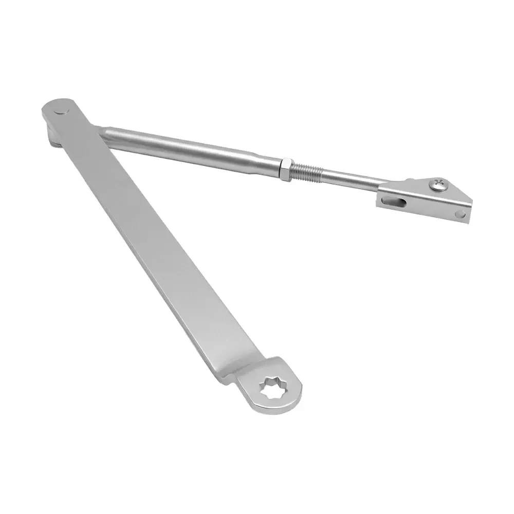 Коліно для доводчиків Dortec DT65ARM Silver з фіксацією дверей у відчиненому положенні (63-00049) Київ - фото 6