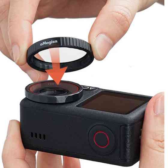 Фільтри Action 5 Pro ND8+ND16+ND32+ND64 комплект CPL aMagisn AA16-C Київ