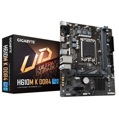 Материнська плата GIGABYTE H610M K DDR4 Вінниця - фото 1