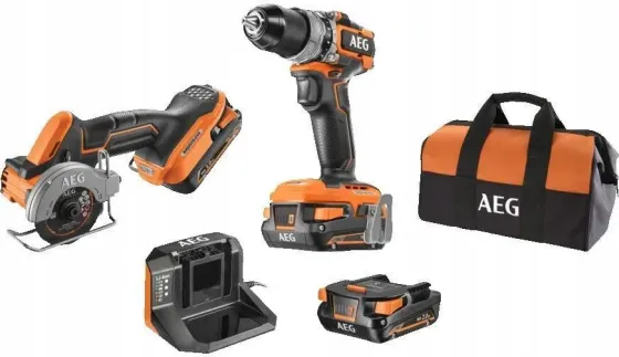 Aeg Zestaw Akumulatorowy 18V Jp18A2Sbl-202B (4935480977) Київ