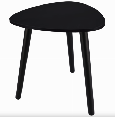 Комплект журнальних столиків Jumi Sinsey коричнево-чорний Київ