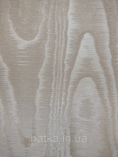 Шпалери вінілові на паперовій основі Sirpi Italian Silk 7 хвилясті смуги під зріз дерева сірі з сріблястим Київ - фото 2