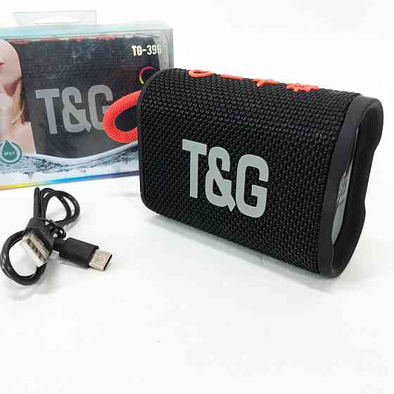 Громкая колонка для улицы TG396, Колонка для музыки Bluetooth с разноцветной подсветкой MJ-96 Львов