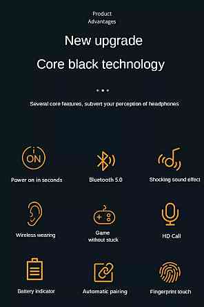 Наушники беспроводные TWS JS25 Bluetooth 5.0+EDR Киев
