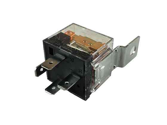 Реле контакту 12В 80А універсальне, стартера, світла (з кріпленням та з індикатором справності) 4 Мукачево