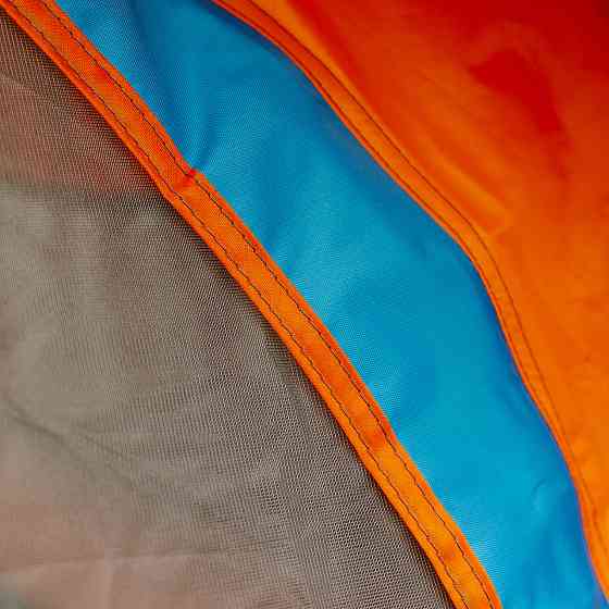 Автоматическая двухместная палатка оранжевая 200x230 см Киев