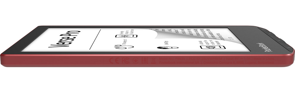 Електронна книжка PocketBook  Verse Pro (PB634) Passion Red Винница - изображение 5