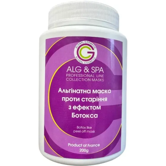 Альгинатная маска против старения кожи лица с эффектом Ботокса Botox Like Peel Off Mask ALG & SPA, 25г Днепр