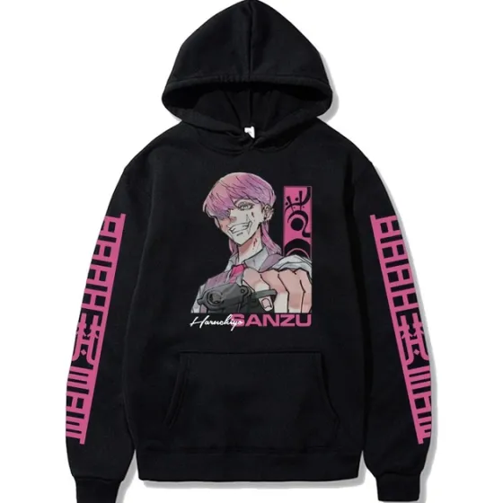 Худи, черная аниме для подростка мальчика 2765865221 размер 130 см Днепр