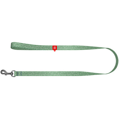 Поводок для собак WAUDOG Re-cotton светоотражающий S Ш 15 мм Д 150 см зеленый (401218) Винница - изображение 2