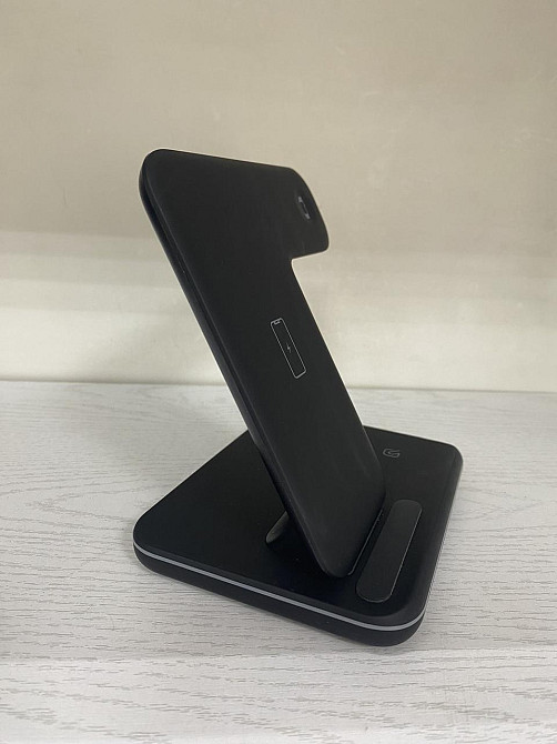 Б/У Беспроводная зарядка подставка док-станция Grand 3в1 для iPhone / Apple Watch / AirPods черная Киев - изображение 8
