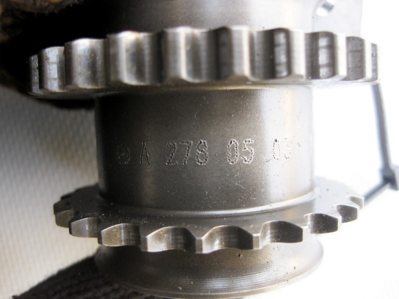 Mercedes-Benz  A2780520503 Шестерня колінвала двигуна M278 V8 4.0 4.6л M157 5.5 6.0л Одесса - изображение 3