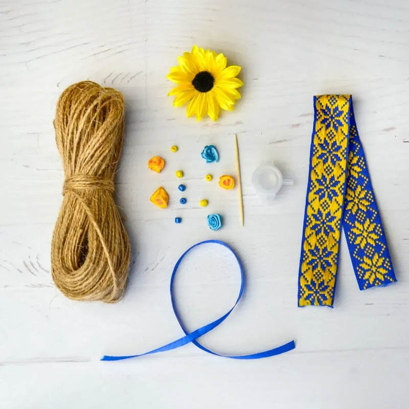 Набір для творчості Лялька-мотанка "Сонячна" Умняшка НС-007 розмір виробу 20-22 см Вінниця - фото 3