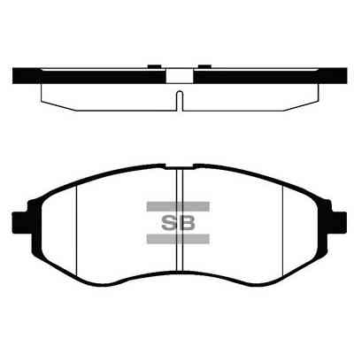 Гальмівні колодки HI-Q SP1158 Вінниця