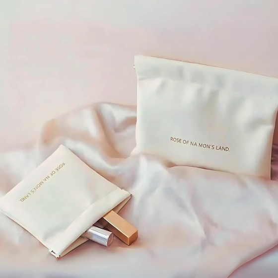 Косметичка для хранения аксессуаров портативная,большой футляр для мелочей на магнитной клипсе,белый Каменец-Подольский