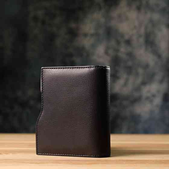 Женский вертикальный кошелек из натуральной кожи Tony Perotti 20842_1 (2656 nero) Черный Киев