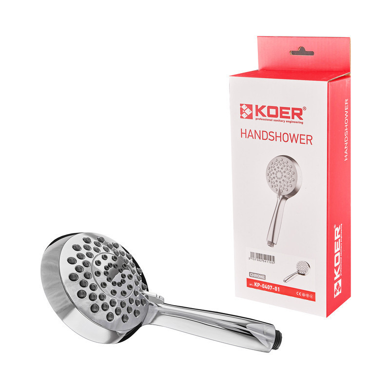 Лійка для душу Koer KP-0407-01 5 функцій (Колір хром) (KR5411) ( 35067 ) Харьков - изображение 2