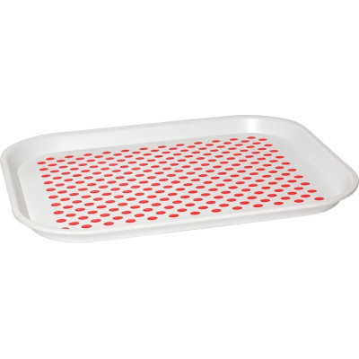 Поднос Irak Plastik з протиковзким покриттям біла (5595) Винница - изображение 1