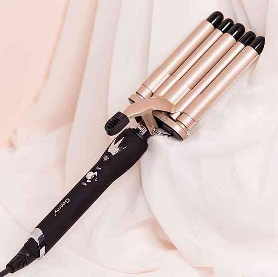 Плойка для волосся п'ять хвиль 2 режими, Geemy GM-2933 (45Вт) / Плойка хвиля для укладання волосся / Стайлер Київ