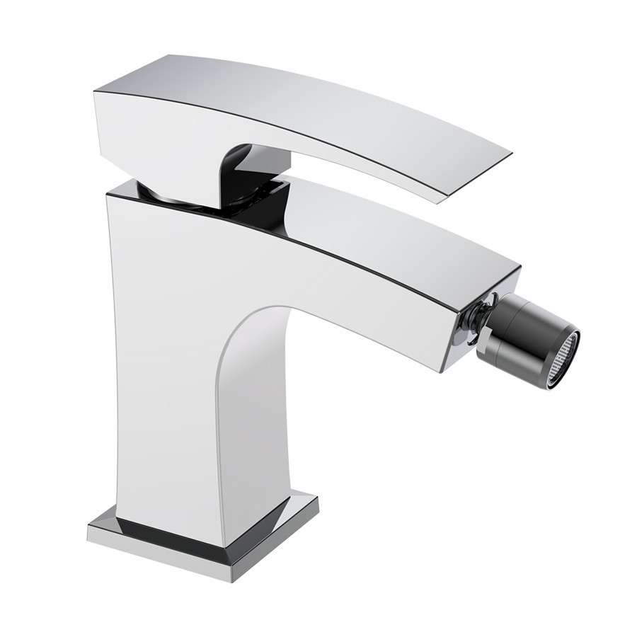 Змішувач для біде Koer KB-20007-04 (колір хром+білий) (KR5158) Чернівці - фото 2