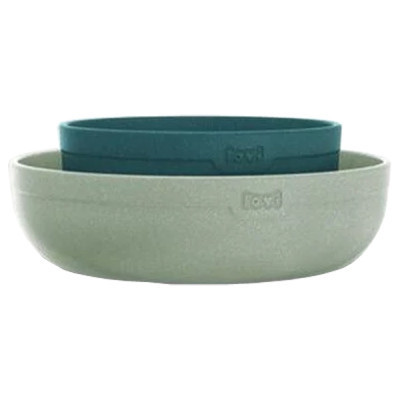 Тарелка детская Lovi Pistachio Мятные 2 шт (21/531_gre) Винница - изображение 1