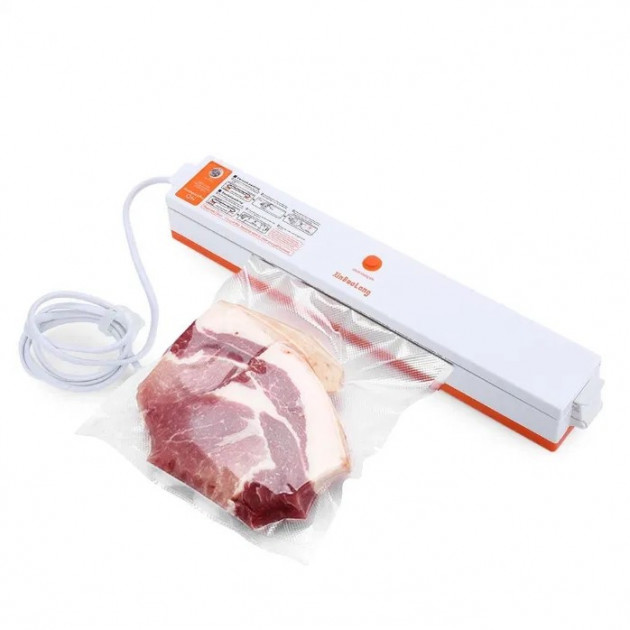 Вакуумні машини для продуктів Freshpack Pro оранжевый, Прилад для пакування їжі, Вакууматор домашній AP-80 Львів - фото 11