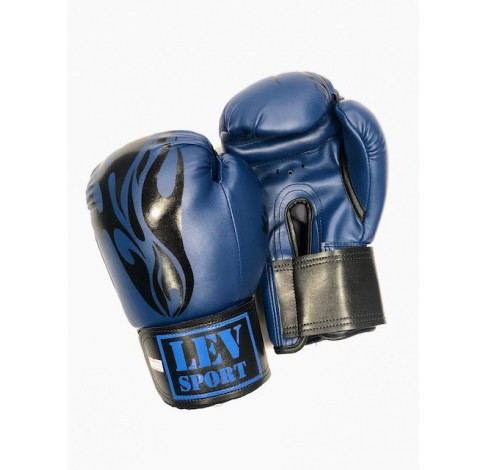 Перчатки боксерские LEV-SPORT КЛАС (стрейч) 12 oz Вишнёвое - изображение 1