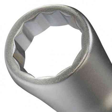 Ключ накидний відігнутий на 75грд. 12х14 мм ROCKFORCE RF-7591214 Одеса