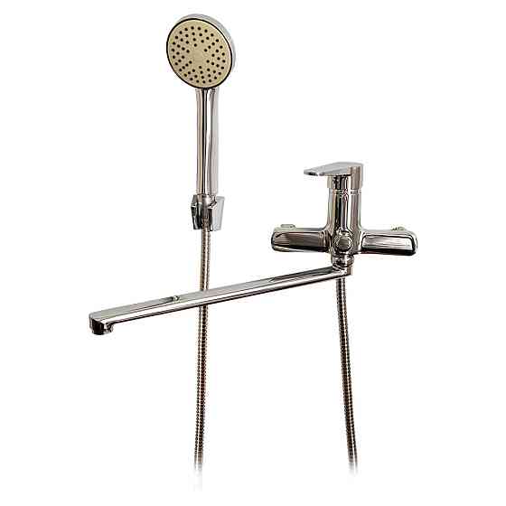 Смеситель для ванны WEZER NKL1-146 с душевым набором, хром Киев