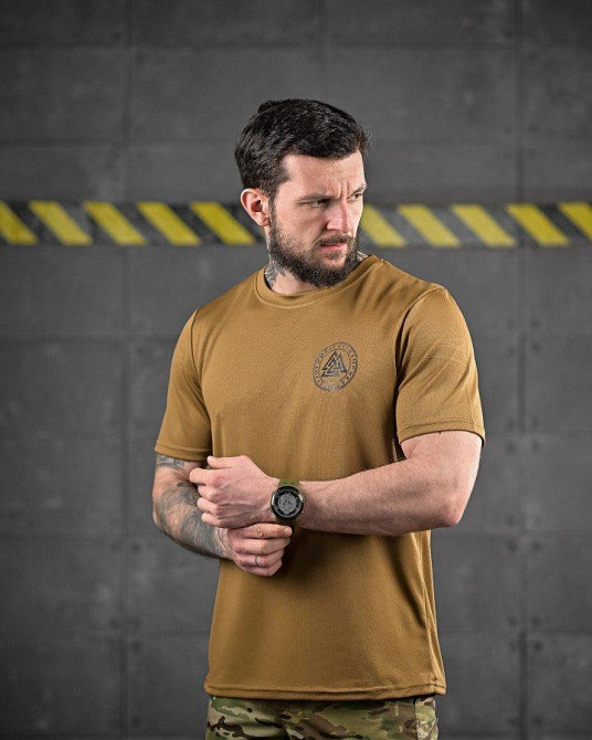 Тактическая потоотводящая футболка ODIN  ДЛ6584 Одесса - изображение 5