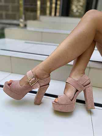 Girnaive Босоніжки жіночі Girnaive пудра (літо, еко-замша) (1020) лише 37р. Коломыя