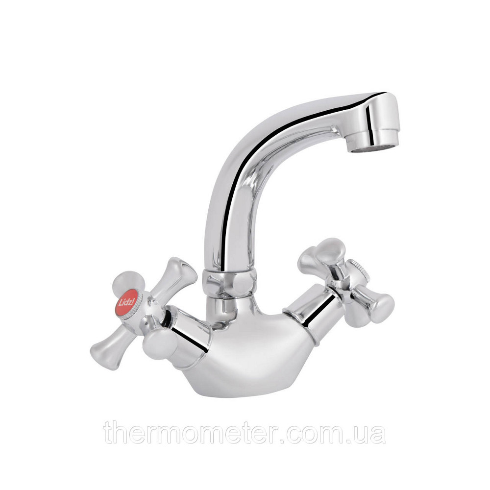 Смеситель для кухни Lidz Lamb 272F двухвентильный LDLAM272FCRM22018 Chrome Киев - изображение 5