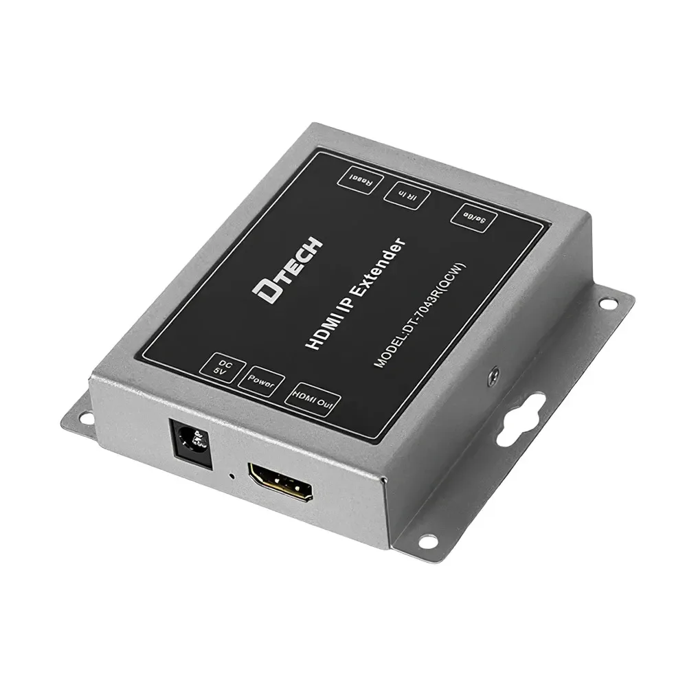 Подовжувач відеосигналу HDMI 150m IP-150 Dtech DT-7043R (QCW) Receiver (74-00141) Киев - изображение 2