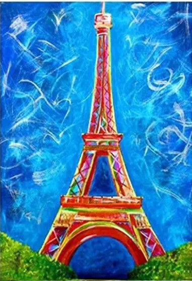 Алмазна мозаїка SANTI "Ейфелева вежа", 30*40см, шт Київ - фото 1