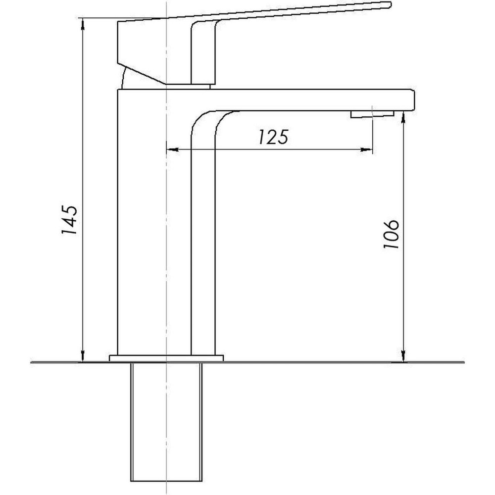 Смеситель для умывальника TOPAZ ODISS TO 18221-H52 (000016709) Киев - изображение 4