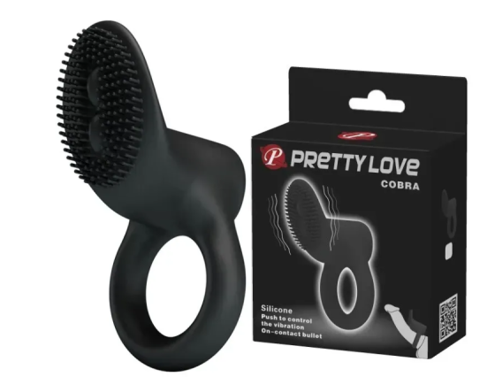 Кольцо эрекционное серии Pretty Love - COBRA, BI-210147-1 Sex Aura Киев