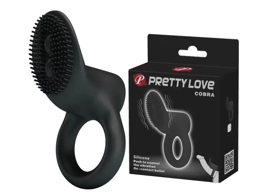 Кольцо эрекционное серии Pretty Love - COBRA, BI-210147-1 Sex Aura Киев - изображение 3