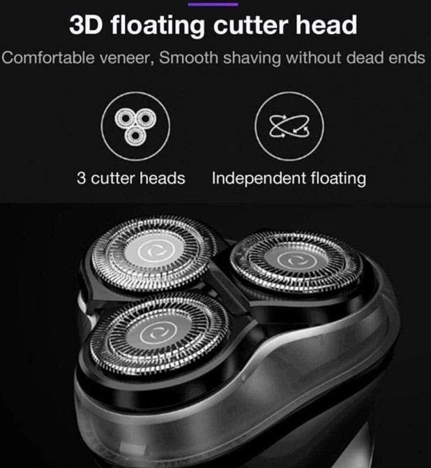 Електробритва ENCHEN BlackStone 3D Electric Shaver. Київ - фото 3