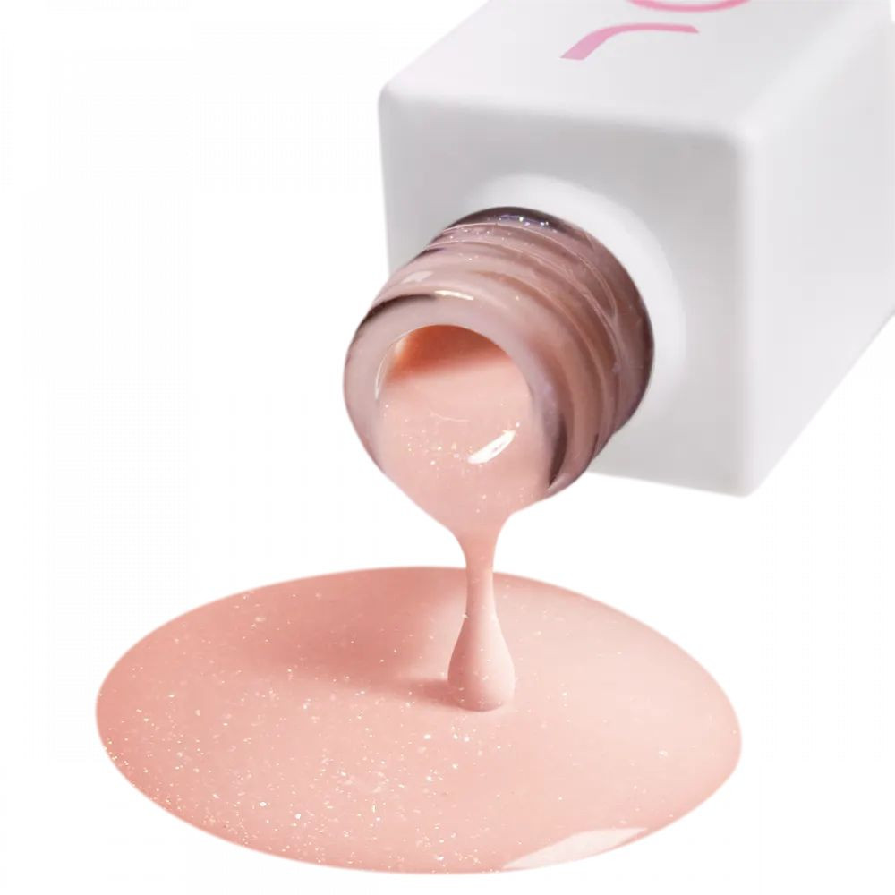 Жидкий гель для укрепления и моделирования PolyLiquid gel 10 Apricot Gleam бежевый JOIA vegan 8 мл Киев - изображение 12